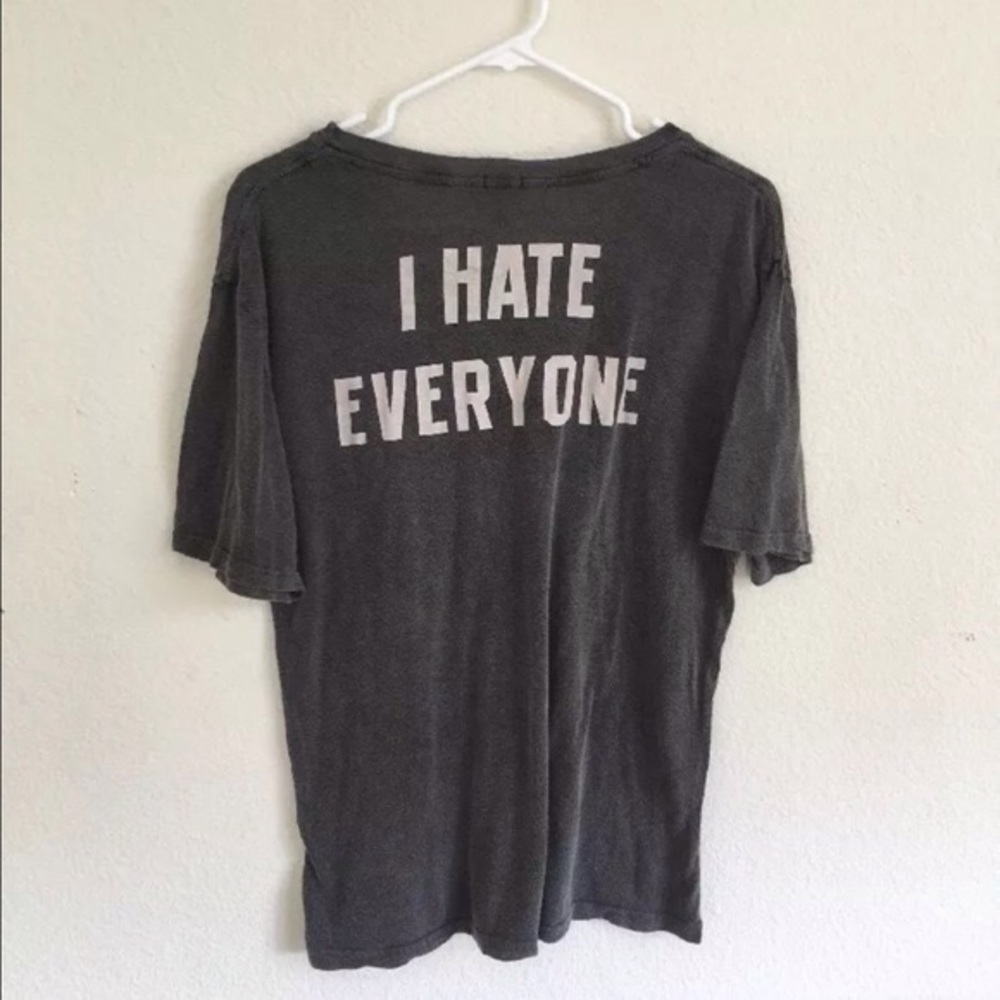 I Hate Everyone shirt from Brandy Mellville